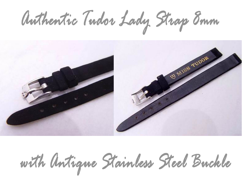 (061007-12) Rolex Tudor strap & Tudor Stainless steel Buckle*
