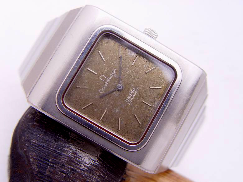 omega constellation square watch