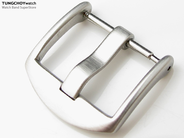 20mm Top Quality Stainless Steel 316L Spring Bar type Buckle, Brushed finish