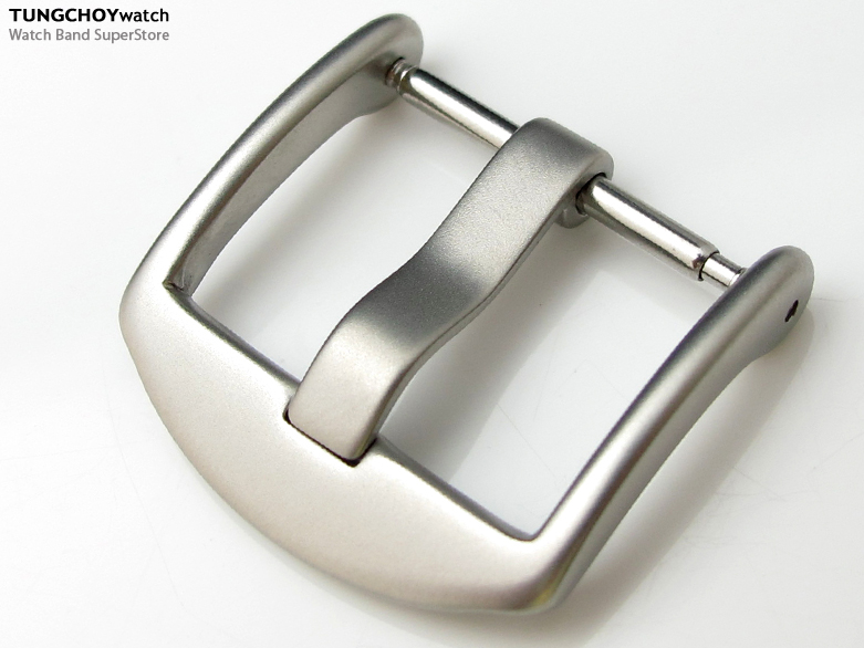 20mm Top Quality Stainless Steel 316L Spring Bar type Buckle, Sandblasting finish