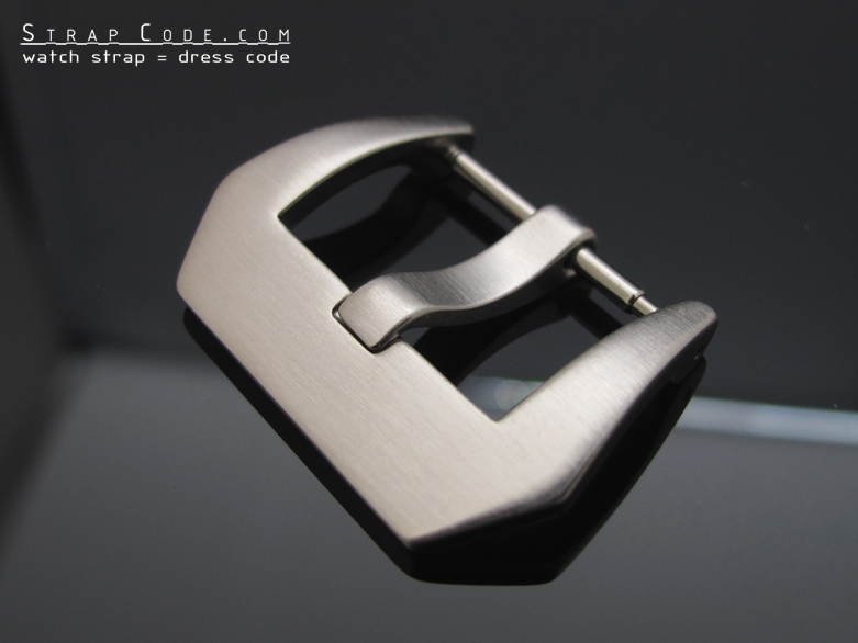 20mm High Quality 316L Stainless Steel Spring Bar type Tongue Buckle, Brushed finish