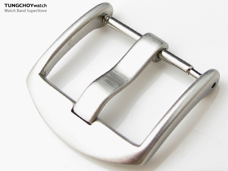 22mm Top Quality Stainless Steel 316L Spring Bar type Buckle, Brushed finish