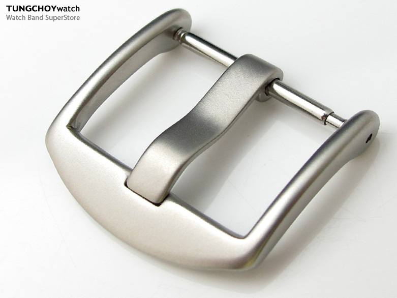 22mm Top Quality Stainless Steel 316L Spring Bar type Buckle, Sandblasting finish