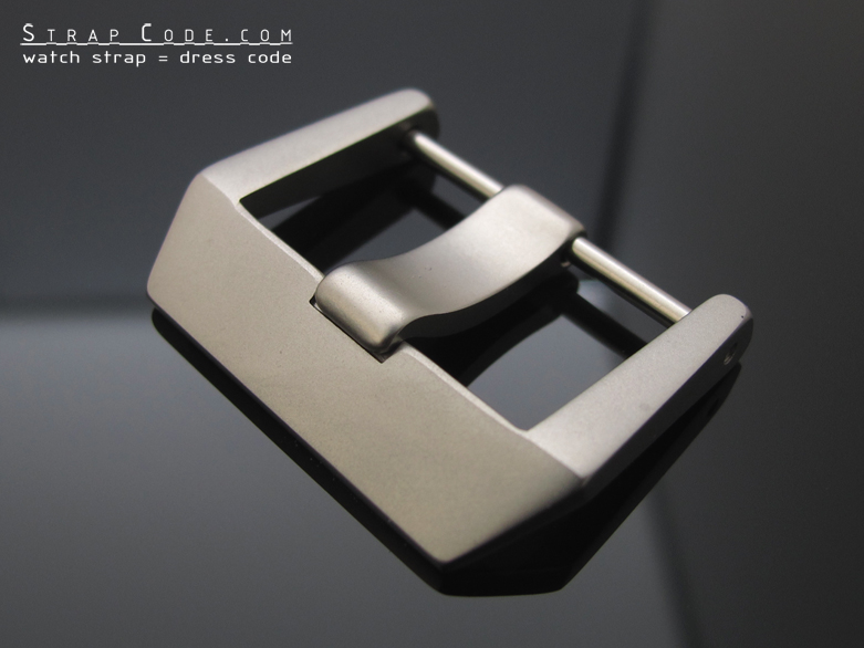 24mm Sandblasted 316L Stainless Steel Screw type 6mm Tongue Buckle for Bell&Ross BR01 BR03 watchband