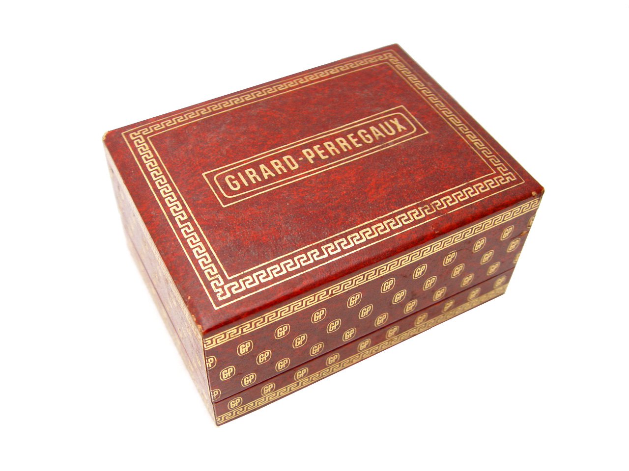 (GP-BOX-04)GIRARD PERREGAUX Vintage Mini Wood Watch Box