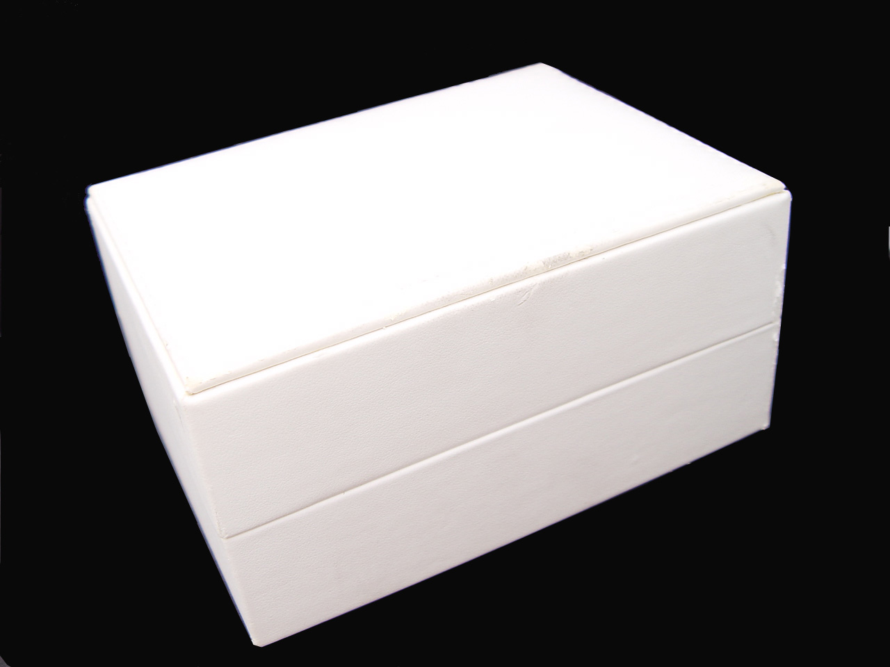 (IWC-BOX-02) IWC Authentic Vintage Watch Box, White
