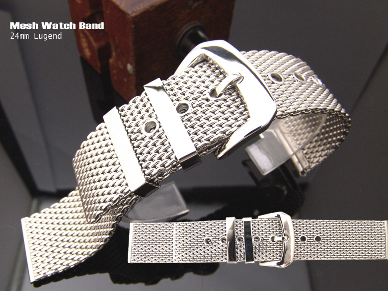 24mm Irresistible Mesh Watch Band Milanese Band Classic Watch Bracelet