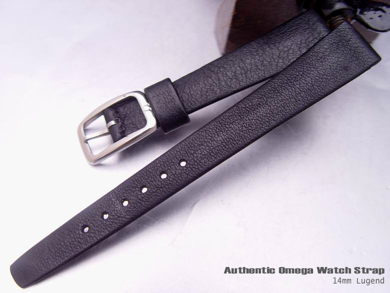 14mm Authentic Omega Antique Watch Band Watch Strap with Buckle (046)