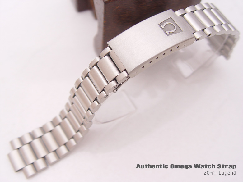 (OME-SS20-155) Authentic Omega Seamaster Stainless Steel Vintage Band Bracelet