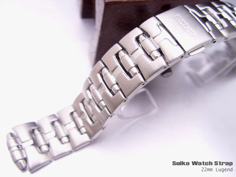 18/22mm Original SEIKO Stainless Steel Watch Band (32A2-Z.I)