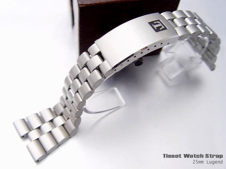 26mm Authentic Tissot Seastar / Visodate Stainless Steel Band (SS26-206)